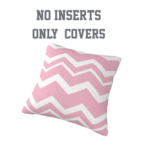 Housses de coussin stripes 50x50 rose au design texturé moderne - 8