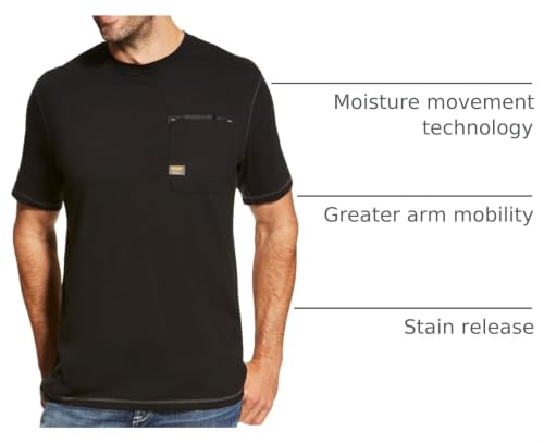 Image of Ariat Men's Rebar Short Sleeve Crew
