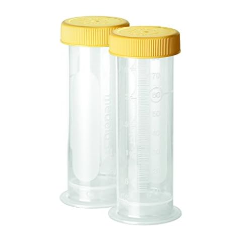 Medela Breast Milk Storage Bottles, 2.7 Ounce Containers, Leak Proof Lids, Breastmilk Freezer or Refrigerator Storage, Made Without BPA , 12 Count (Pack of 1 ) Cover