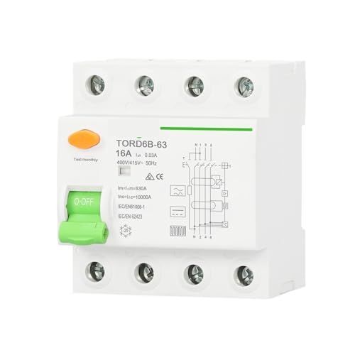 Disjoncteur 4P Type B 30mA sécurise la recharge de votre voiture électrique à la maison