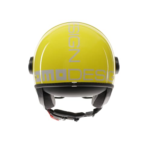 Casco abierto Momo Design FGTR Classic E2206 S acabado premium Candy Yellow 5