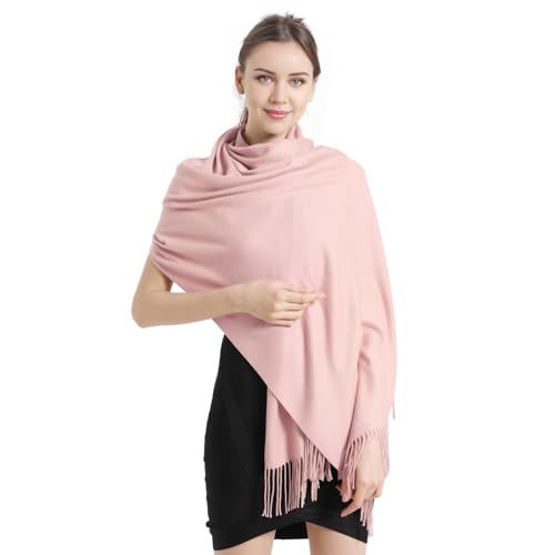 Image of Pashmina Scarf and Shawl - Soft Women Pashminas Wrap for Wedding Evening Party dresses