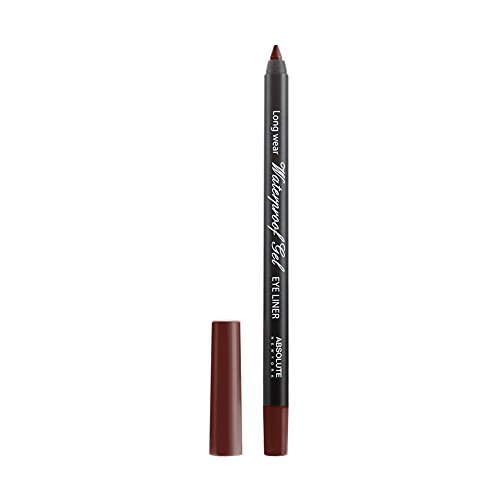 Delineador de ojos en gel Absolute New York Waterproof Brown miniatura 1