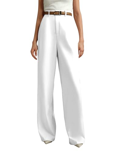 Image of KERI PERRY Trousers for Woman Pants Women's Formal Office Korean | Black Beige Track Pant | Straight | Cotton Spandex Stretchable Trouser | High-Waisted Bottom Wear