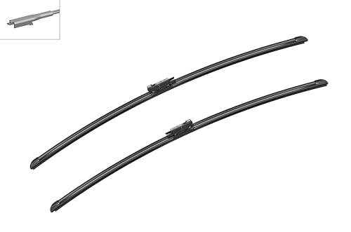 Image of BOSCH 3397014214 AeroTwin Wiper Blade Combo - Set of 2 (30 inch& 30 inch) Pinch Tab | Driver and Passenger Side Original Equipment Replacement Blades