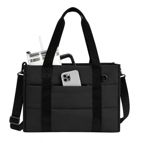Koisgext Tote Bag for Women Lightweight Puffy Tote Bag Crossbody Bag Purses - image 1