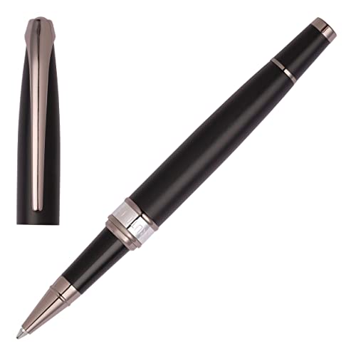 Cerruti 1881 - Roller Abbey Negro Mate En Oferta Cerruti 1881 Bolígrafo Rollerball Abbey Matt Black | Instrumento De Escritura Icónico | Tinta Negra | Caja De Regalo