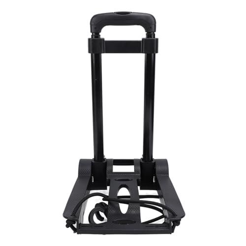 Folding Hand Truck Dolly,Lightweight Hand Truck Dolly Foldable Luggage Cart Foldable Luggage Cart Lightweight Folding Hand Truck for Personal Moving Travel and Shopping Use