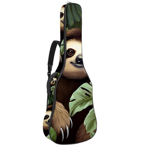 Sac de guitare étanche pour acoustique 41 pouces avec grand compartiment