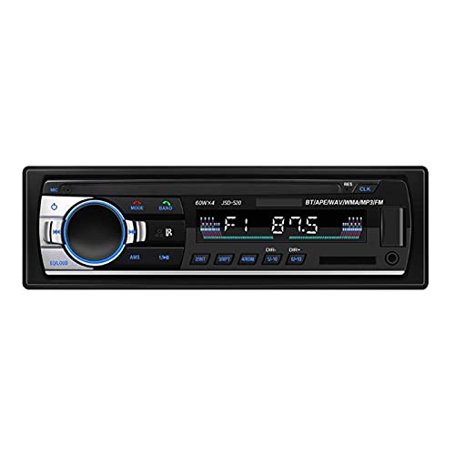 QiQi shop JSD-520C-B 1DINC_bVJ[WI12VfW^Bluetooth Autoradio Stereo FM AUXUSBI[fBIyMP3v[[