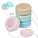 Ciieeo 4pcs Macaron Phone Screen Cleaner with Dual-Sided Microfiber Cloths and Keychain Portable Screen Wipes for Smartphones Tablets Laptops and Glasses Cute Decoration and Present Idea