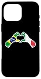 Photo Gallery brasile italia bandiera brasiliano cuore italiano custodia per iphone 16 pro max Photo Gallery brasile italia bandiera brasiliano cuore italiano custodia per iphone 16 pro max