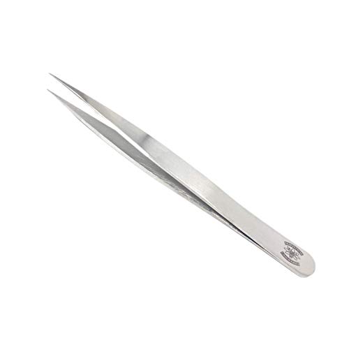 Scientific Labwares Stainless Steel General-Purpose Forceps with Fine Precision Tips - 3.5 in. (90 mm) Length - Assembly Tools