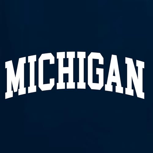 Wild Bobby State of Michigan College Style Fashion Unisex Hoodie Sweatshirt2