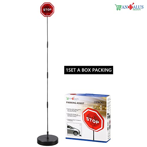 Andalus Brands AN-PARKINGASSISTSS Flashing Led Stop Sign Garage Parking Assistant System thumb #2