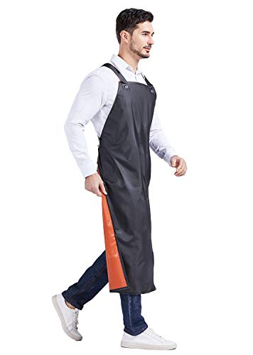 Nanxson Grembiule impermeabile resistente regolabile, grembiule da lavoro in gomma,CF3109 - immagine 4