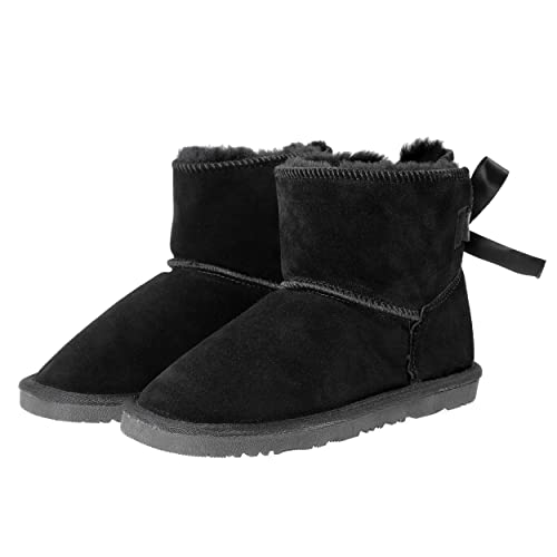 kamelshopping Mädchen Lammfell Boots zum Schlupfen, 30-36,...