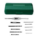 FIXOSHEE Kit Estrattore Viti Danneggiate e Rotte 11 Pezzi in Acciaio Rapido per Rimozione Bulloni e Prigionieri Spanati, Set Professionale per Riparazioni Automobilistiche e Meccaniche