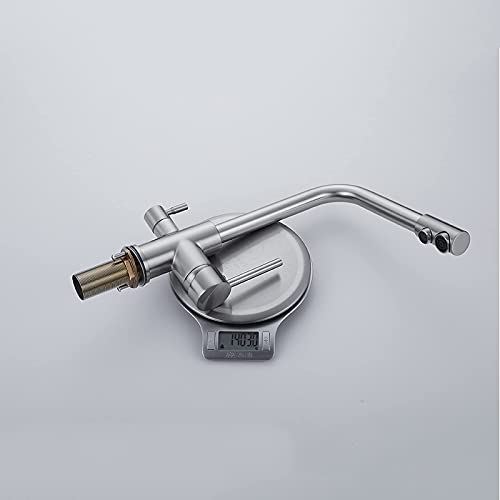 Robinet de cuisine eau potable 3 voies intégrées en laiton massif durable - 5