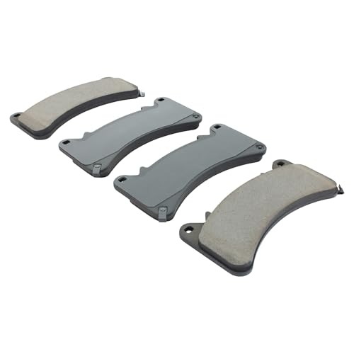Image of QUALITY-BUILT Front Semi-Metallic Brake Pads, Premium 1001-1910M, Compatible with 2015-2024 Cadillac /Chevrolet /GMC (Escalade,Escalade ESV,Sierra 1500,Sierra 1500 Limited,Silverado 1500)