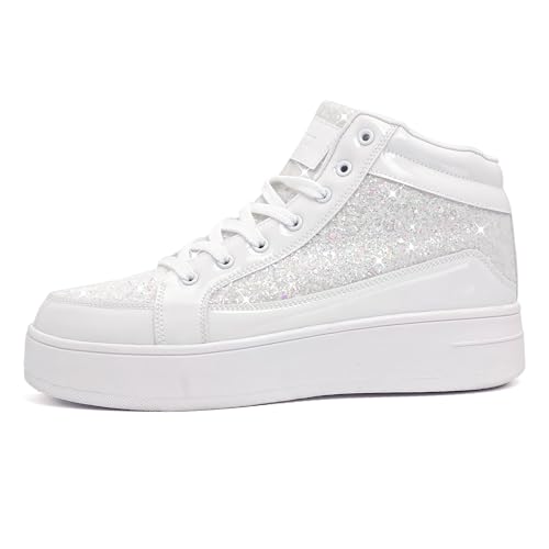 Image of IGxx Women Platform Glitter Sparkly Dressy Sequin Disco Sneakers