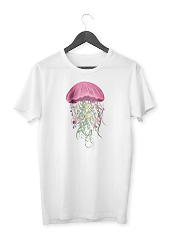 Urbangift Kallen Biologische Unisex T-Shirt - wit - S