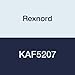 Rexnord KAF5207 Spherical Roller Pillow Block Bearing, 2-Bolt Pillow Block, Double Setscrew Locking Collars, Light Contact Seals, Non-Expansion Type, Cast Iron, 2-7/16" Shaft, 3-1/4" Base To Center, 9-1/8" Bolt Centers
