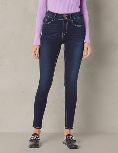 Dollhouse Women's Curvy Skinny Jean, Nuba, 7