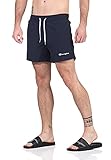 Champion Herren Badeshorts 216069 BS501 NNY Row Dunkelblau, Größe:S
