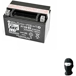 Bateria Kawasaki Z800 Compatible con Kawasaki 800 Z800e 2015. Batería preparada para batería FURUKAWA FTX9-BS, baterías activas de 8 Ah, amplias de 12 V, 150 x 87 x 105 mm