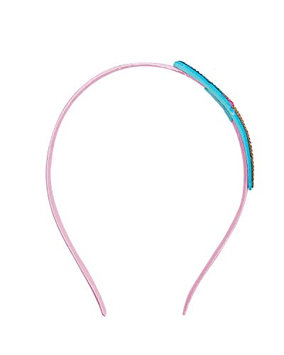 Tiara feminina de festa de cristal Bowbear (creme gelo)