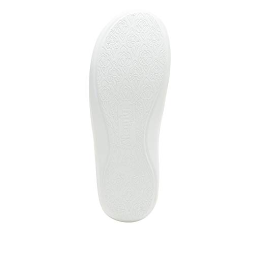 Image of Alegria Duette Flourish White 43 (US Women's 13) Regular