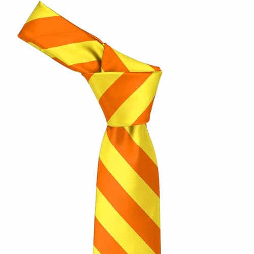 Image of tiemart Men's Striped Tie Standard Length