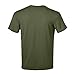 Soffe Mens 3 Pack - USA Poly/Cotton Military Tee, OD Green, Medium