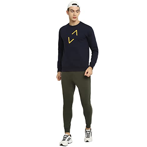 Image of YUUKI-Mens Poly PT RN Sweat-Sports Blue