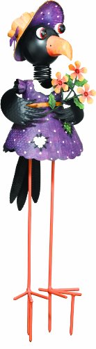 Regal Art & Gift 10203 Crow Lady Garden Décor, Large