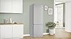 Bosch KGN392LAG Serie 4, Frigorifero combinato da libera installazione, Total No Frost, VitaFresh XXL: Spazio extra-large per i tuoi cibi freschi, PerfectFit, Luce LED, Acciaio, 203 x 60 cm