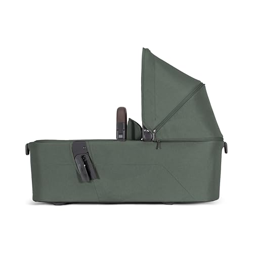 Joolz Aer2 Foldable Bassinet for Baby Stroller – Ultra-Light Bassinet with One-Hand Quick Fold - Soft Mattress - Large UPF 50+ Canopy - Perfect Baby Cot Add-on for Your Aer2 (Forest Green)