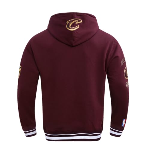 Image of Pro Standard Mens NBA Retro Classics Brushed Back French Terry Pull Over Hoodie