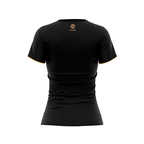 Camisa Flamengo Brains - Feminina Tamanho:G;Cor:Vermelho/Preto