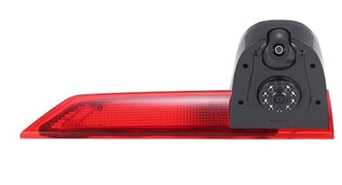 HD IP68 1280Pixels Luce freno tetto posteriore retromarcia telecamera doppia lente con angolo regolabile compatibile con Ford Transit Tourneo Custom V362 Bus Kasten F3 FY FZ MK8 di