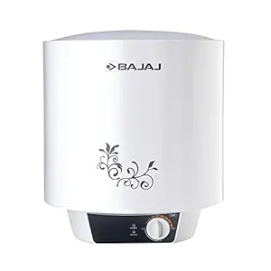 Bajaj New Shakti Neo 10L Vertical Storage Water Heater (Geyser 10 Litres) 4 Star BEE Rated Heater For Water Heating with Titanium Armour, Swirl Flow Technology, Glasslined Tank(White), 1 Yr Warranty