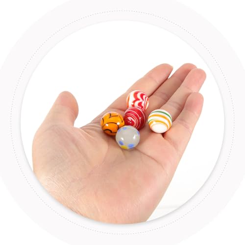Canicas de vidrio grandes multicolor para juegos y decoración 3