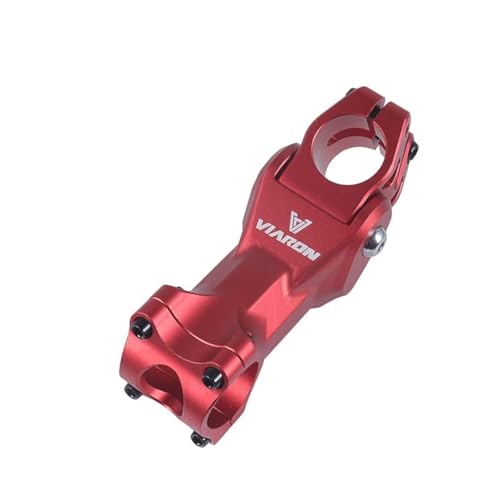 Syflke Bike Suspension Stem, Adjustable Road Bike Stem, Absorbing Bike Handlebar Stem for Road, Gravel, Hybrid, and E-Bikes, High-precision Spring, Effective Shock Absorption (Red)