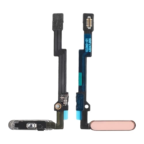 New Power Button Flex Cable Ribbon Replacement Compatible with iPad mini 6 2021 A2568 A2568 A2569 -Blue-Only 1PCS image 5