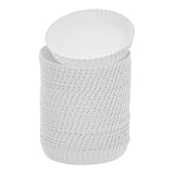 HONITANO 100 Stück Einweg Papierbecherdeckel Einweg Papierglas Abdeckungen für Hotels Gastzimmer Restaurants und Reisen