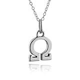 FashionJunkie4Life Sterling Silver Omega Necklace, 18' Cable Chain | Gifts for Men & Women | Birthday Gift for Men and Women