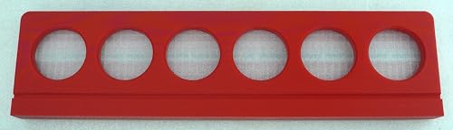 Image of Lighted LED Shot Glass Shelf (Red)