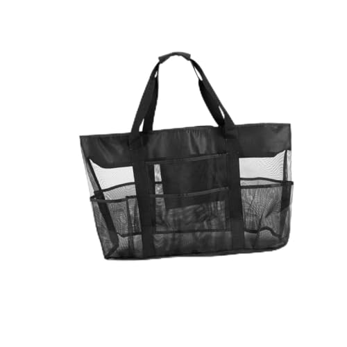 Bolsa de malla de viaje negra para olvidar la arena en la ropa durante el picnic y el camping