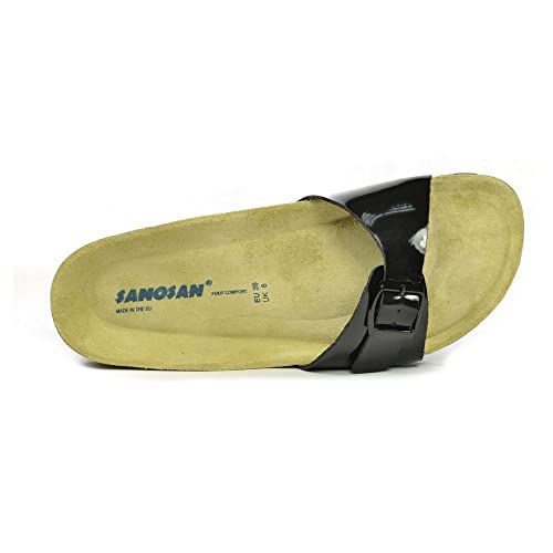 Sanosan Malaga mules blanches ajustables pour pieds sensibles - 3